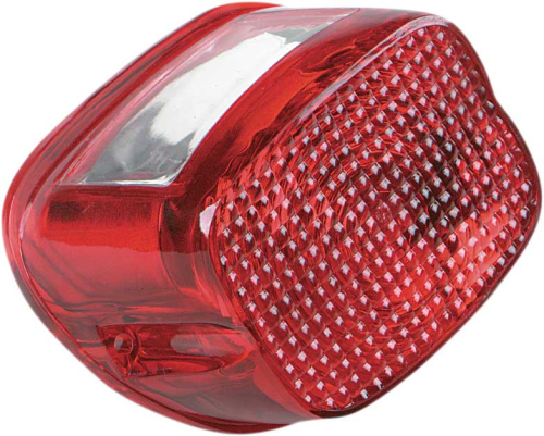 Drag Specialties - Drag Specialties Taillight Lens - Red - 12-0401