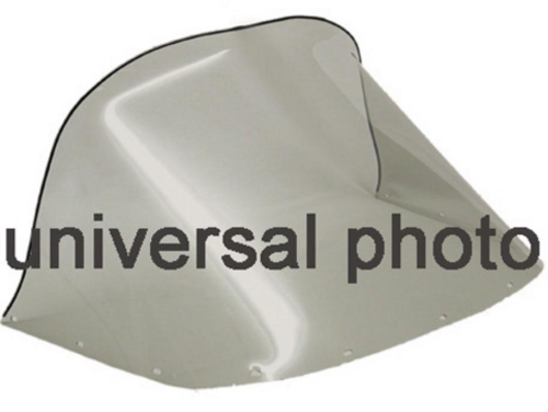 SNO Stuff - SNO Stuff Windshield - Standard - 18.5in. - Black Graphics on Clear - 450-172-10