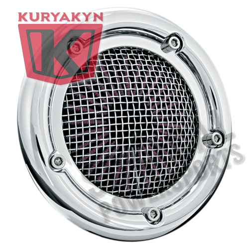 Kuryakyn - Kuryakyn Velociraptor Air Cleaner - Chrome - 9872