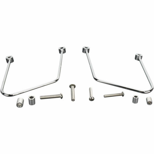 Cobra - Cobra Saddlebag Supports - Chrome - 02-6165