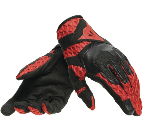 Dainese - Dainese Air-Maze Gloves - 201815944-606-M - Black/Red - Medium