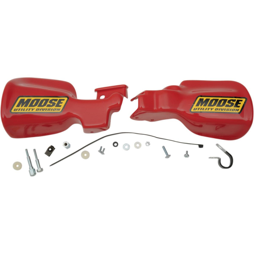 Moose Racing - Moose Racing Handguards - Red - CMU59461-2