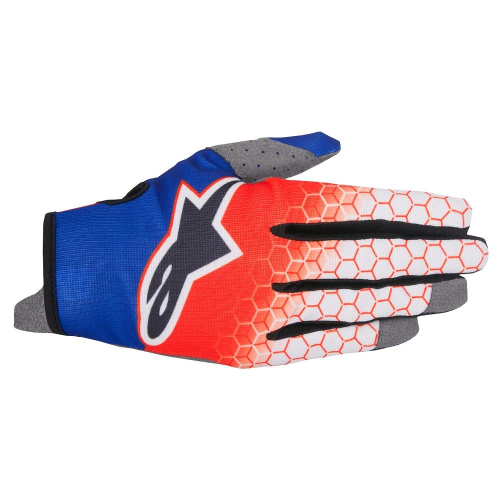 Alpinestars - Alpinestars Radar Flight Gloves (2017) - 3561817307SM - Red/Blue/White - Small