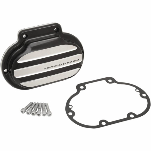 Performance Machine - Performance Machine Drive 6 Speed Cable Transmission Side Cover - Contrast Cut - 0662031BM