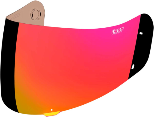 Icon - Icon Helmet Pro Shield - Fog Free - Red - 0130-0639