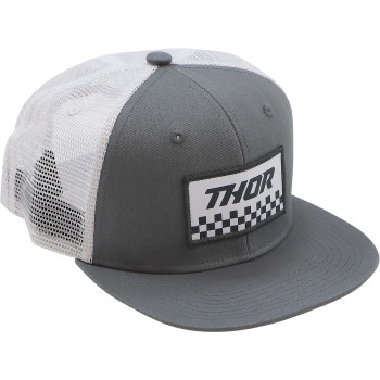 Thor - Thor Checker Hat - 2501-3994 - Gray/White - OSFM