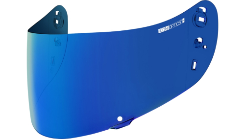 Icon - Icon Optics Replacement Shield for Airform Helmets - RST Blue - 0130-1160