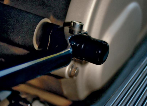 Todds Cycle - Todds Cycle Shifter Spline Cover - Gloss Black Powder-Coat - 1602-0407