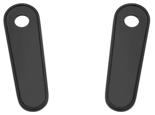 Kuryakyn - Kuryakyn Passenger Board Block Off Plates - Black - 9397