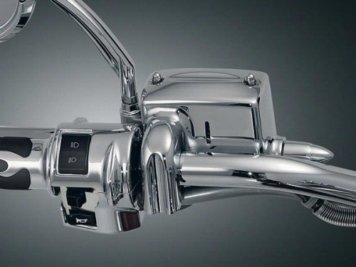 Kuryakyn - Kuryakyn Deluxe Brake and Clutch Master Cylinder Cover Set - 9188