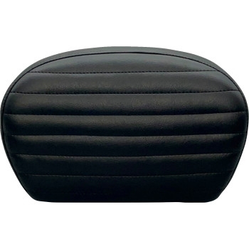 Le Pera - Le Pera Sissy Bar Pad - Pleated - Dull - L-SBP01PT-DULL