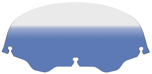 Memphis Shades - Memphis Shades Standard Windshield - 7in. - Gradient Blue - MEP8146