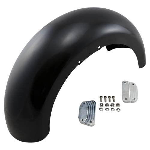 Klock Werks - Klock Werks Hugger Series Front Fenders With Mounting Blocks - Wrapper - KWF-02-0510