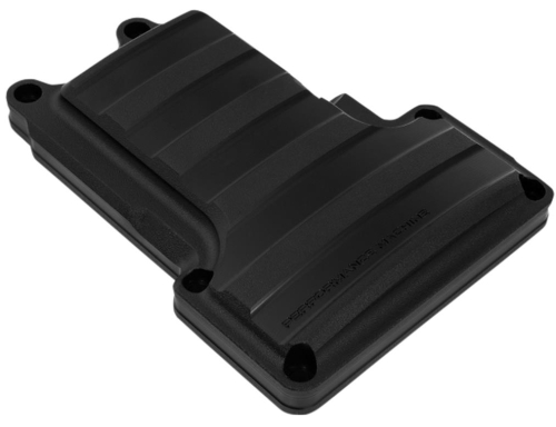 Performance Machine - Performance Machine Scallop Transmission Top Cover - Black Ops - 0203-2006-SMB