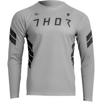 Thor - Thor Assist Sting Long-Sleeve Jersey - 5020-0040 - Gray/Black - Large