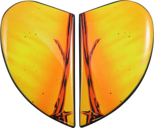 Icon - Icon Side Plate for Airform Helmets - Trick or Street Orange - 0133-1354