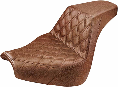 Saddlemen - Saddlemen Step-Up Front LS Seat - Brown - 818-31-172BR