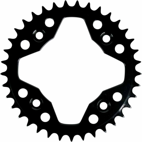 Moose Racing - Moose Racing Aluminum Rear Sprocket - Black - 37T - 5260-37