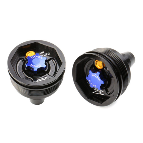 ZETA - ZETA Fork Caps -  Black - ZE56-10180