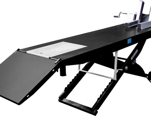 Ideal - Ideal 1000 Series Pneumatic Motorcycle Lift - Black - M-1000C-BLK