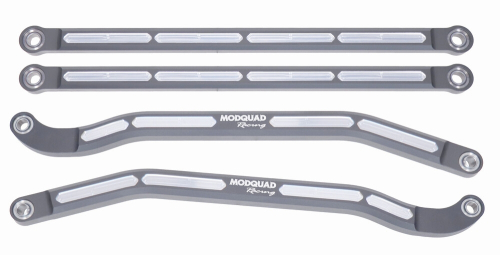 ModQuad - ModQuad Aluminum High-Clearance Radius Rods - Grey - RZR-RRHC-1K-G