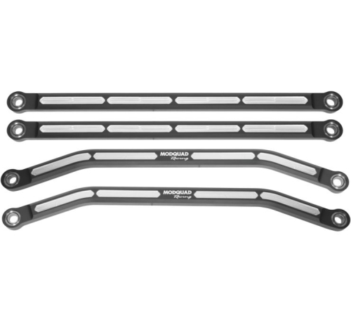 ModQuad - ModQuad Aluminum High-Clearance Radius Rods - Black - RZR-RRHC-PRO-BLK