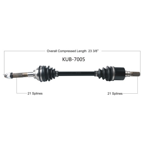 Open Trail - Open Trail OE 2.0 Front Axle - KUB-7005