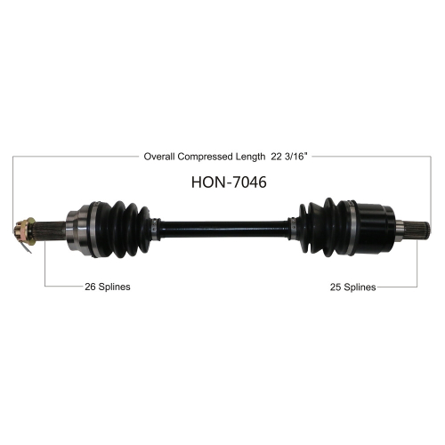 Open Trail - Open Trail OE 2.0 Rear Axle - HON-7046