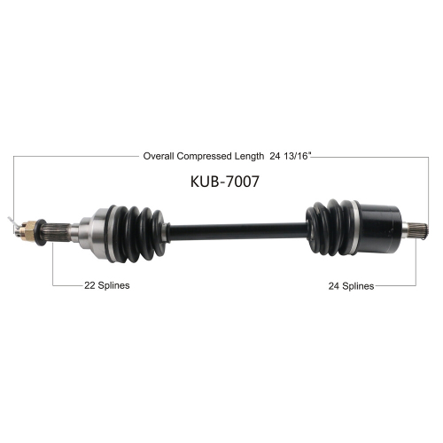 Open Trail - Open Trail OE 2.0 Rear Axle - KUB-7007