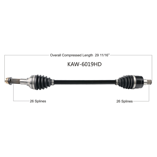 Open Trail - Open Trail HD 2.0 Front Axle - KAW-6019HD