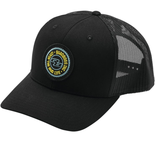 QuadBoss - QuadBoss Sprocket Snap Hat - 155390 - Black - OSFM