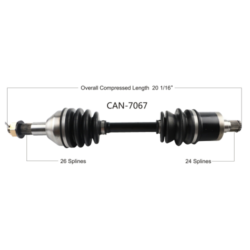 Open Trail - Open Trail OE 2.0 Rear Axle - CAN-7067