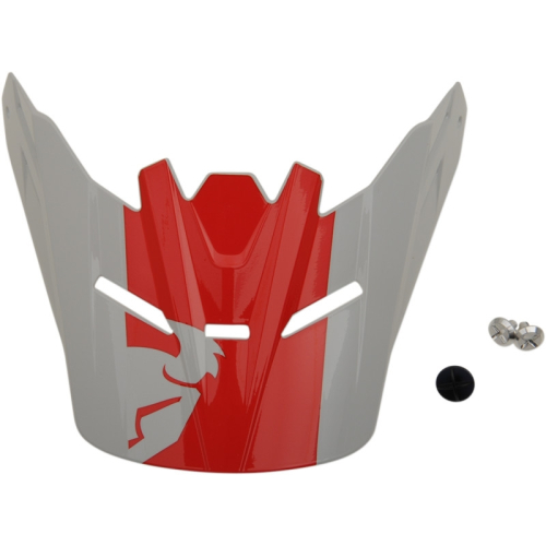 Thor - Thor Visor for Sector Youth Helmets - Shear, Red/Light Gray - 0132-1217