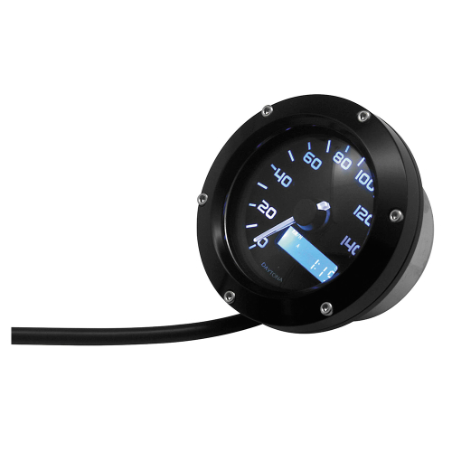 Bikers Choice - Bikers Choice Velona Gauge Bezel - Black - 85818