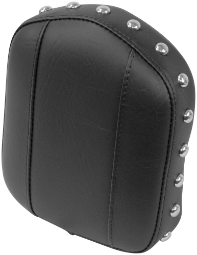 Mustang - Mustang Sissy Bar Pad - Studded with no Conchos - 9in Tall - 7.5in Wide - 75517