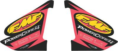 FMF Racing - FMF Racing Muffler & Silencer Replacement Decal - 4 Stroke - Powercore 4 Decal - 012637
