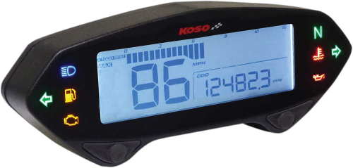 Koso North America - Koso North America DB-01RN Multi-Function Meter - BA041000