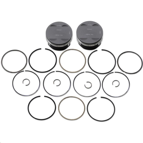 KB Performance - KB Performance Super-Duty Forged Piston Kit (120ci.) - Bored  (+0.040) - 11.0:1 Compression - KB542LCA.040