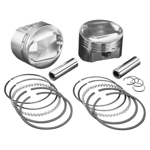 Wiseco - Wiseco VT Piston Kit (95ci., Flat Top) - .005in. Oversize to 3.880in., 9:1 Compression - VT2720