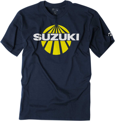 Factory Effex - Factory Effex Suzuki Sun Premium T-Shirt - 19-87408 - Navy - 2XL