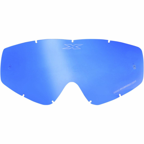 EKS Brand - EKS Brand Single-Pane Lens for Gox Goggles - Blue Mirror - 067-40225