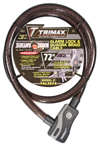 Trimax - Trimax Alarm Cable Lock - TAL2572