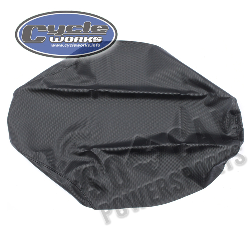 Quad Works - Quad Works Cycle Works Seat Cover - Gripper Black - 36-12590-01