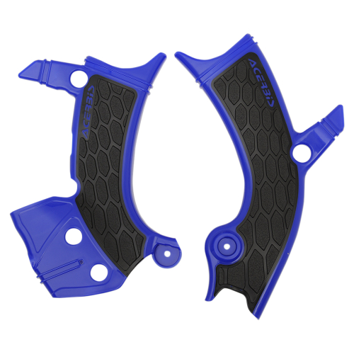 Acerbis - Acerbis X-Grip Frame Guards - Blue/Black - 2689411034
