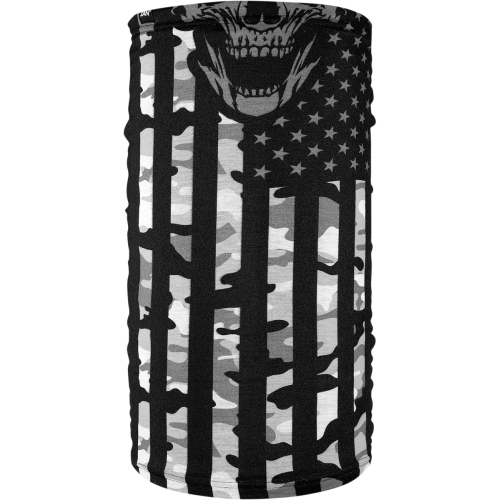Zan Headgear - Zan Headgear Fleece-Lined Motley Tube - TF462 - Urban Camouflage Flag - OSFM