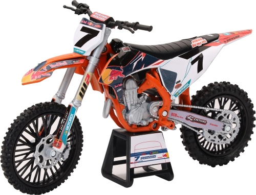 New Ray Toys - New Ray Toys 1:12 Scale KTM 450SX-F Red Bull Aaron Plessinger #7 - 58363