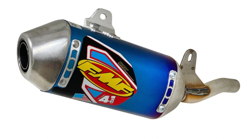 FMF Racing - FMF Racing Factory 4.1 RCT Slip-On - Blue Anodized Titanium - 041593