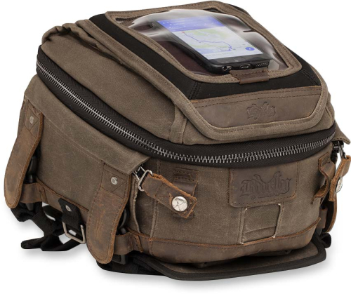 Burly Brand - Burly Brand Tail/Tank Bag with Map Pocket - B15-1010D