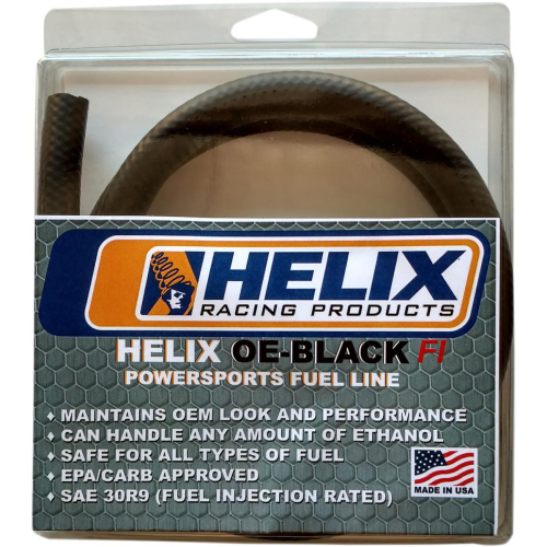Helix Racing Products - Helix Racing Products OE Fuel Injection Hose - 3/8in. ID - 10ft. Length - 380-9313