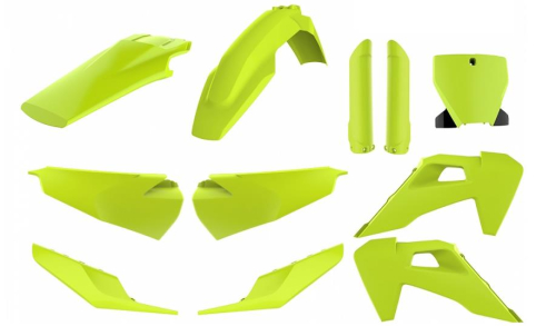 Polisport - Polisport Plastic Kit - Yellow Flo - 90799